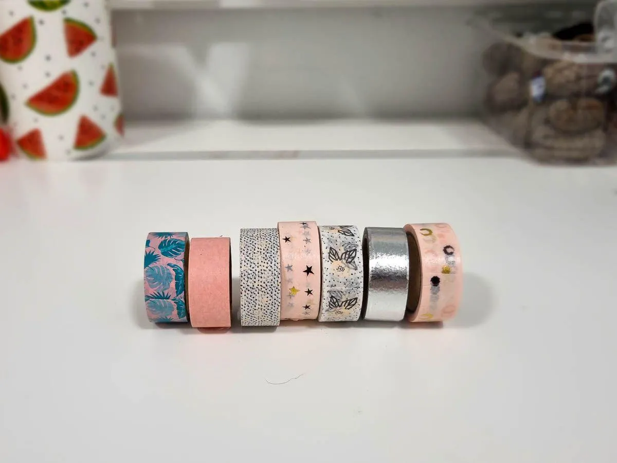 washi tape scrapbook layout ideas