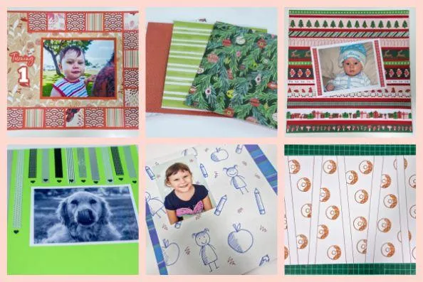 scrapbook page patterns