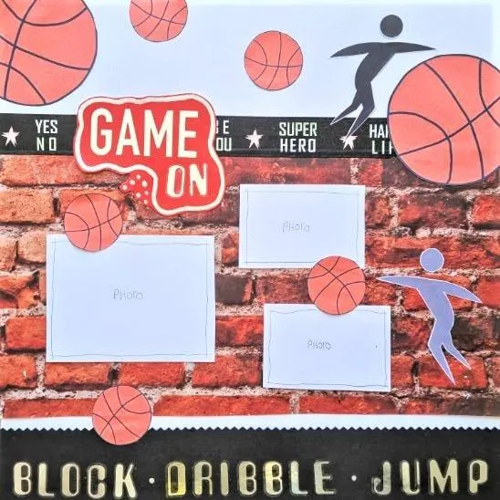 sports scrapbook ideas