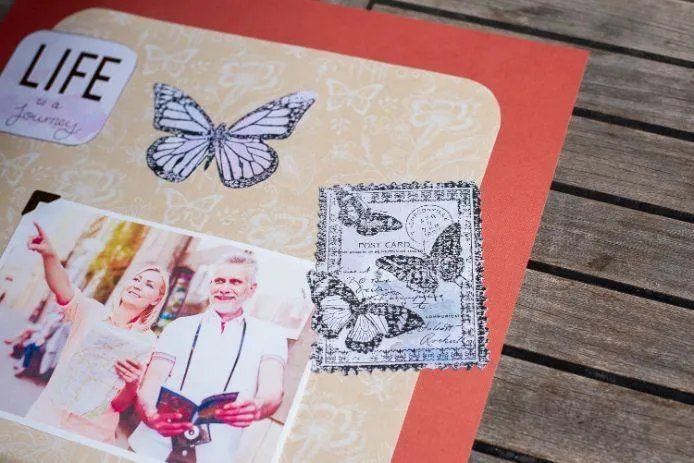 Unique scrapbook