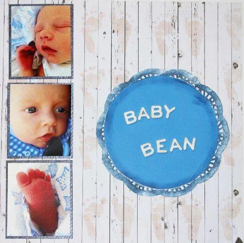 baby scrapbook album idea |baby scrapbook album for baby boy pictures