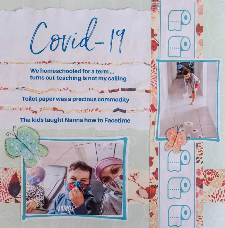 covid-19 scrapbook